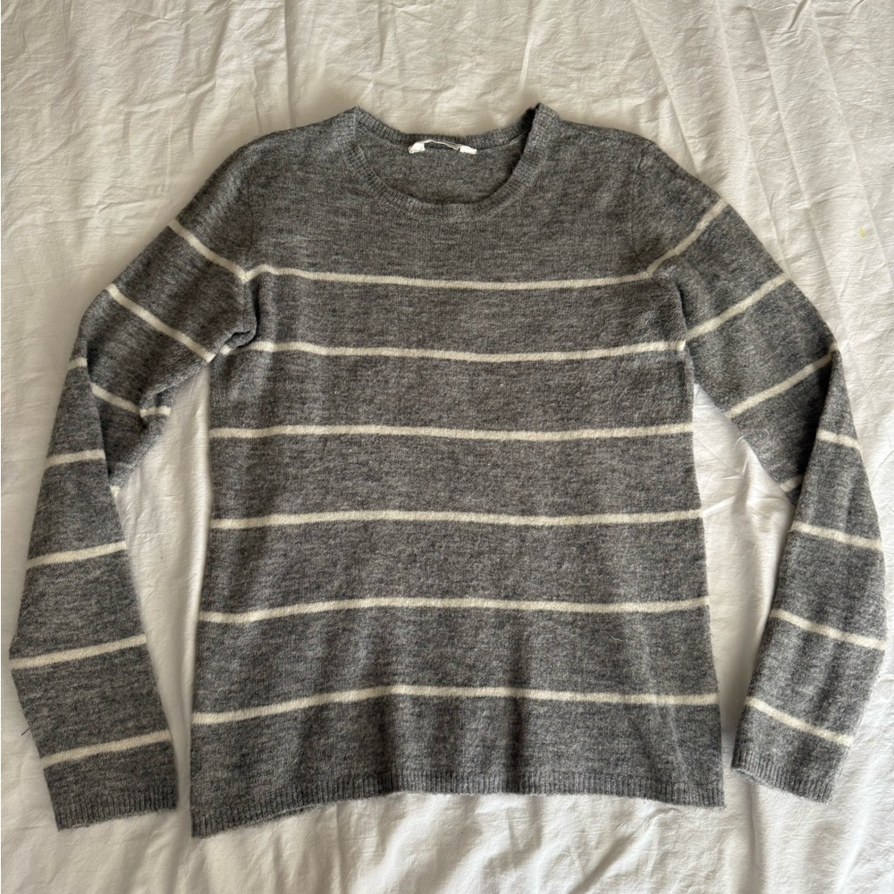 H&M Soft Gray Knit Sweater